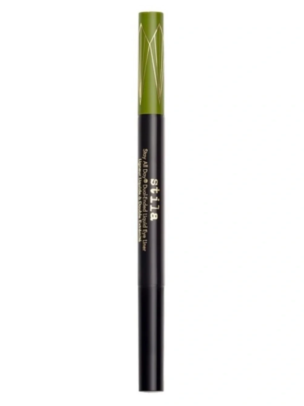 Stila Stay All Day Dual-Ended Liquid Eyeliner in Black & Olive Green